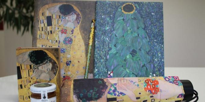 Suvenýr s Klimta prací