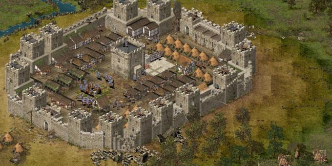 Většina městských simulátorů na PC: Stronghold