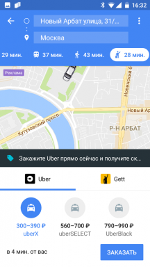 Khalyavnykh akce z Uber pro všechny: sleva cestování taxíkem do 1500 rublů