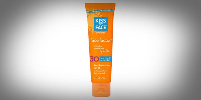 Opalovací krém s SPF 30 od Kiss My Face