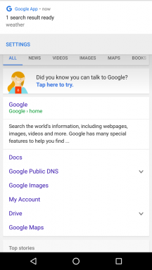 Google-search pro Android je nyní speciální režim pro offline