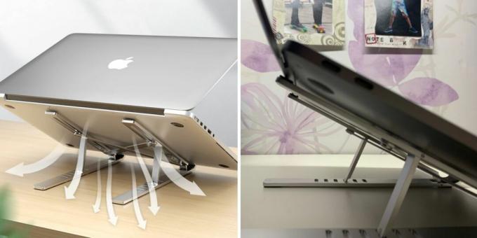 Skládací stojan na MacBook