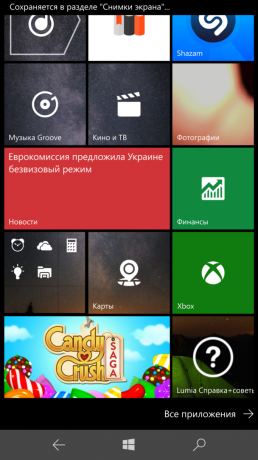 Lumia 950 XL běží na Windows Mobile 10