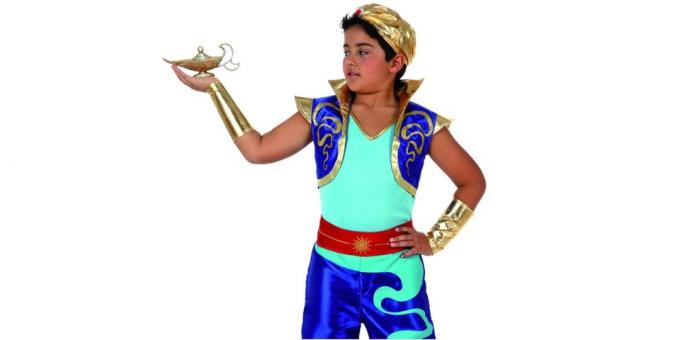 Nový rok kostýmy pro děti: Aladdin
