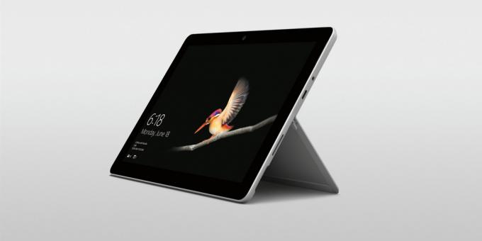 Microsoft tablet. vzhled