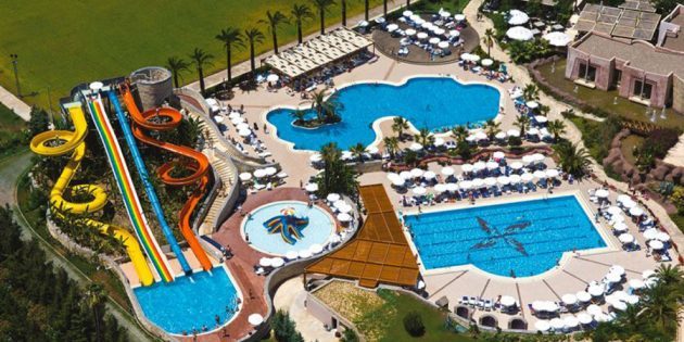 Hotely pro rodiny s dětmi: Blue Waters Club & Resort 5 * Side, Turecko