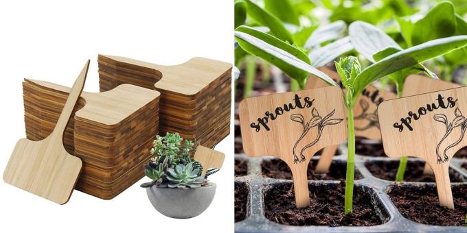 Zboží pro zahradu: štítky pro značení rostlin