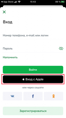 V Rusku byla spuštěna funkce „Přihlásit se společností Apple“