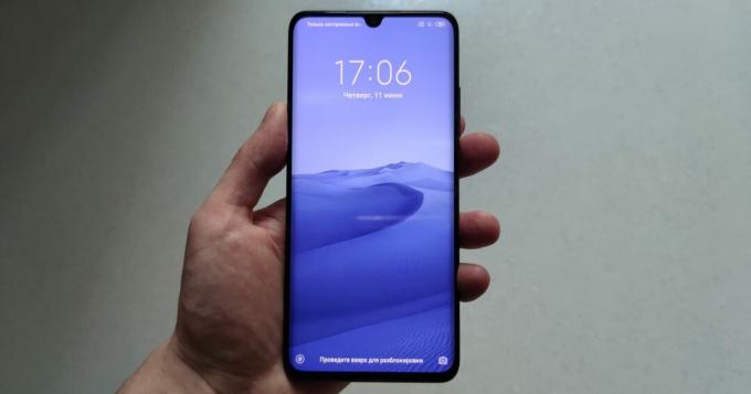 Xiaomi Mi Note 10 Lite: obrazovka