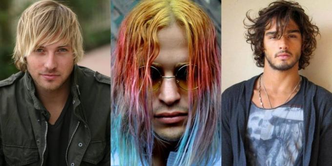 Trendy pánské účesy 2019: grunge