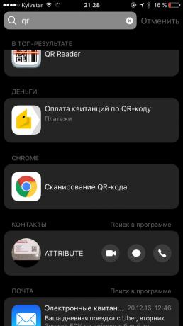 Chrome pro iOS