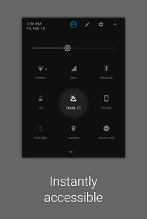 7 užitečné aplikace pro čerpání panel Android Nugát Rychlé nastavení