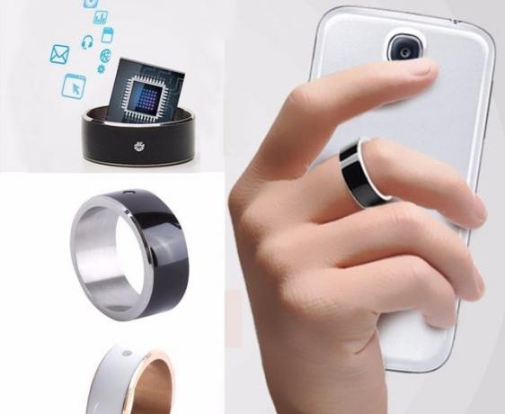 NFC smart-finger-ring