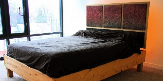 barevné akcenty v interiéru: posteli