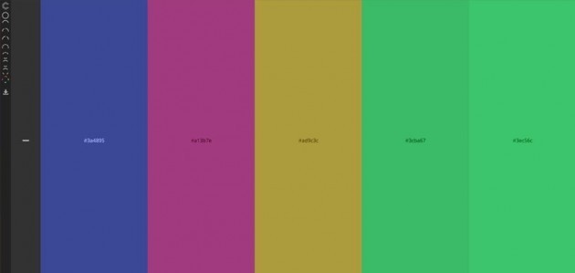 Kód barvy - najít barevné schéma