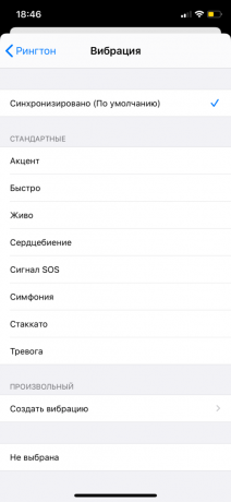 Hidden iPhone je k dispozici: instalace jednotlivých vibrací