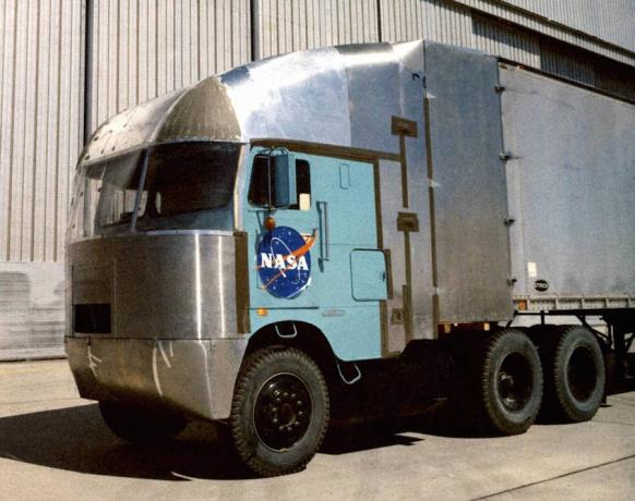 Pohodě vozy NASA: aerodynamický truck