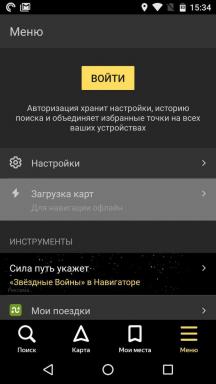 Jak používat „Yandex. Navigator „v režimu offline