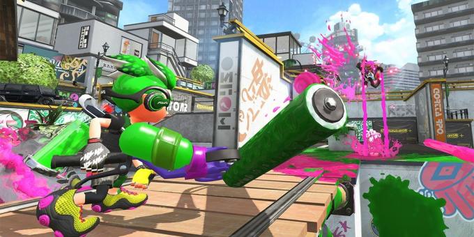 Hry na Nintendo spínač: 2 Splatoon