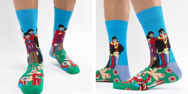 Krásné ponožky: Šťastný Socks × The Beatles