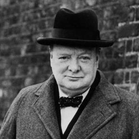 Poučení z řečnický předvedl Winston Churchill