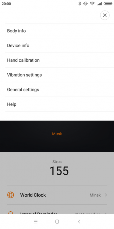 Xiaomi Mijia Smartwatch: Nastavení