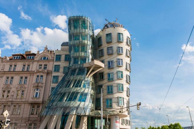 Evropská architektura: Tančící dům v Praze