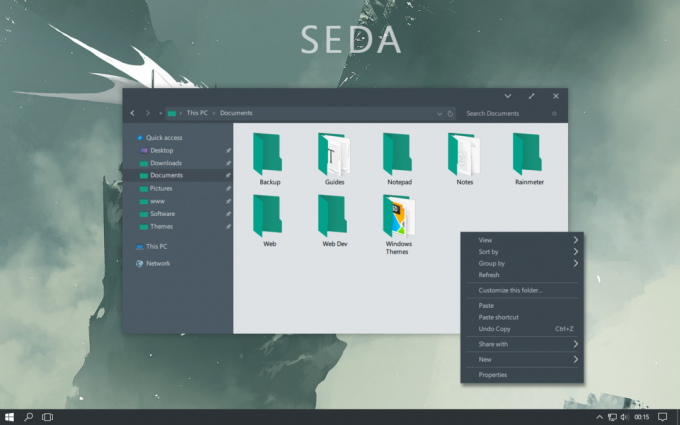 Seda windows 10