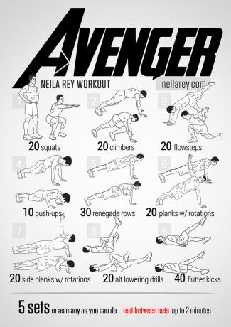 Avenger Workout