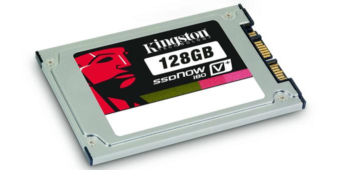 Jaký je nejlepší SSD: Kompaktní disk Kingston SSDNow V + 180 ve tvaru faktor 1,8 "