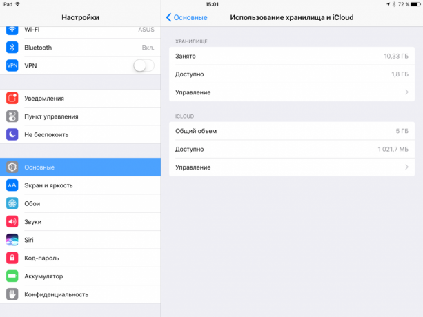 Jak zrychlit iOS 10: Volného místa při skladování