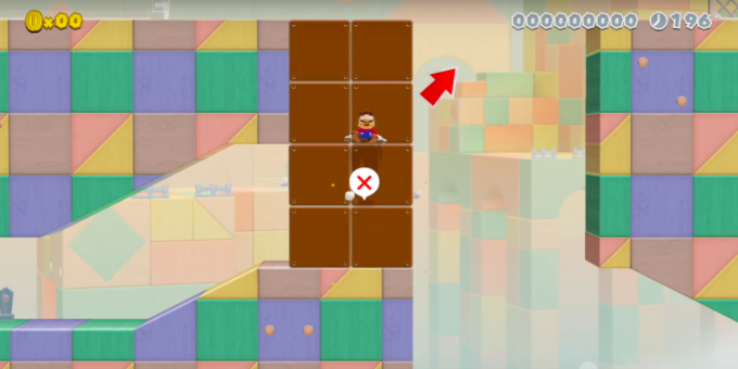 Labyrint Alpha - jeden z téměř neprostupné vrstvy Mario Maker 2