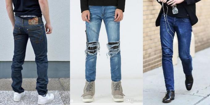 Pánské džíny přímo na postavu - 2019-2020