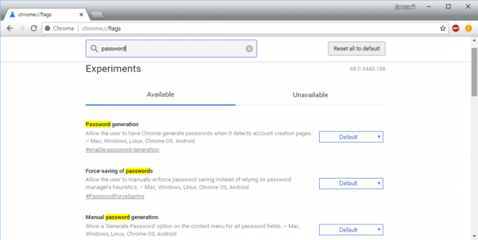 Password Generator pro Chrome