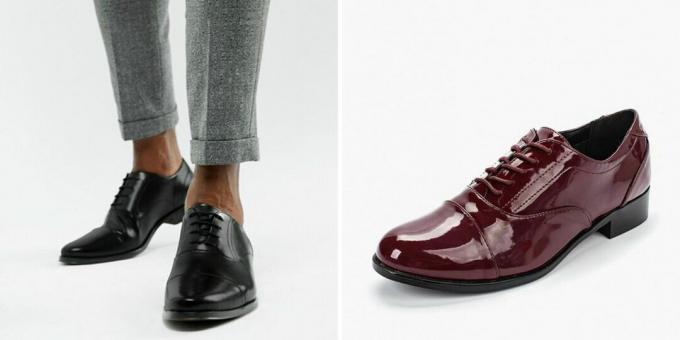 Klasické boty: Oxfords