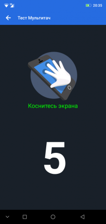 Přehled smartphone Ulefone X: Multi-touch