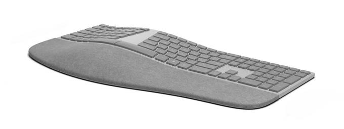 Microsoft povrchově ergonomické klávesnice pic-1