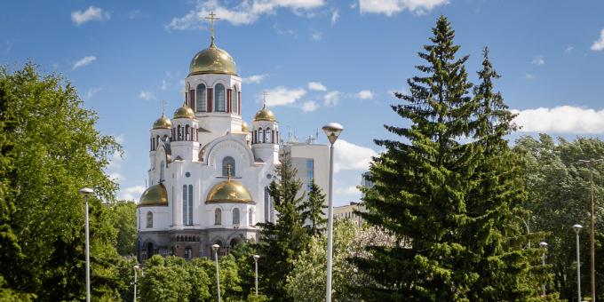Atrakce Jekatěrinburg: Kostel v krvi