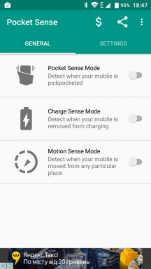 Pocket Sense - spolehlivá ochrana proti odcizení telefonu