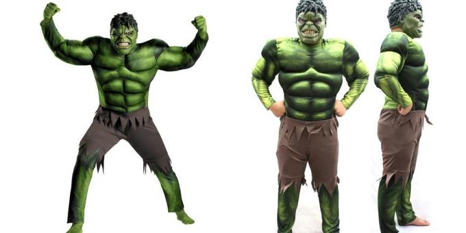 Kostýmy pro Halloween: Hulk