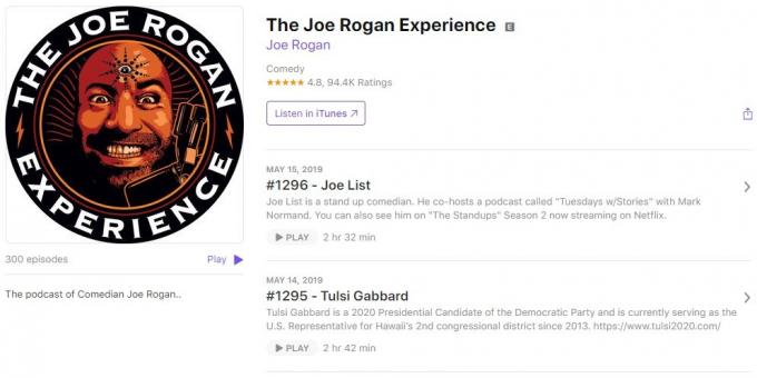 Zajímavý podcast: Joe Rogan Experience
