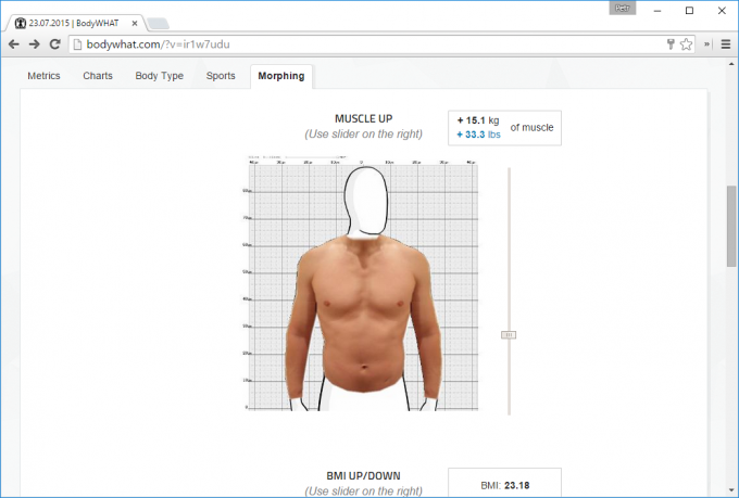 Virtuální simulátor BodyWHAT