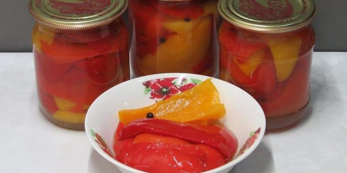 Recepty: Klasické nakládané papriky s olejem