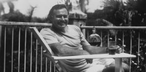 Ve skutečnosti přichází nečekaný úspěch: příklad Ernest Hemingway
