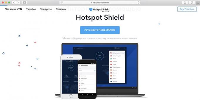 Nejlepší Volný VPN pro PC, Android a iPhone - Hotspot Shield