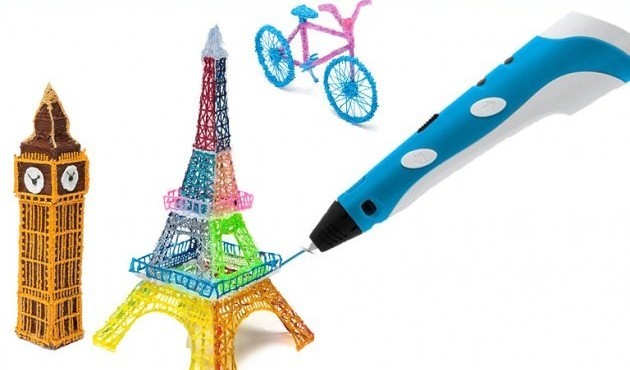 3D-pen pomůže vytvořit zajímavé vzory