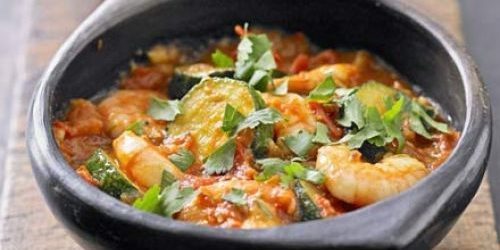 Nejlepší recepty se zázvorem: Curry cuketou a krevet se zázvorem