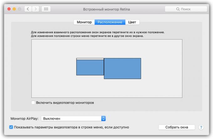 Jak nastavit 2 monitory v MacOS: Extended Desktop