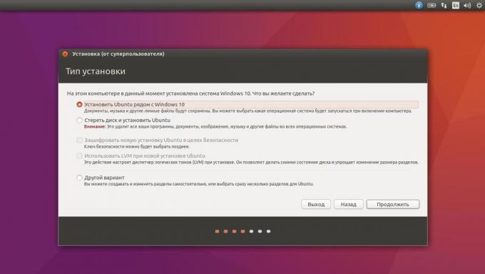 Nainstalovat Ubuntu vedle stávajícího systému automatického