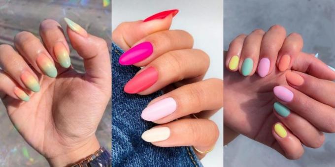 Fashion Nails 2019: Pastelové barvy